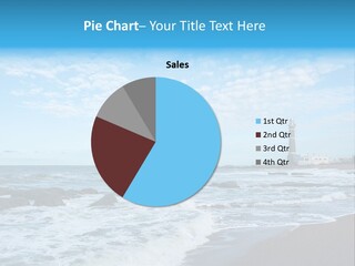 A Picture Of A Lighthouse On The Beach PowerPoint Template