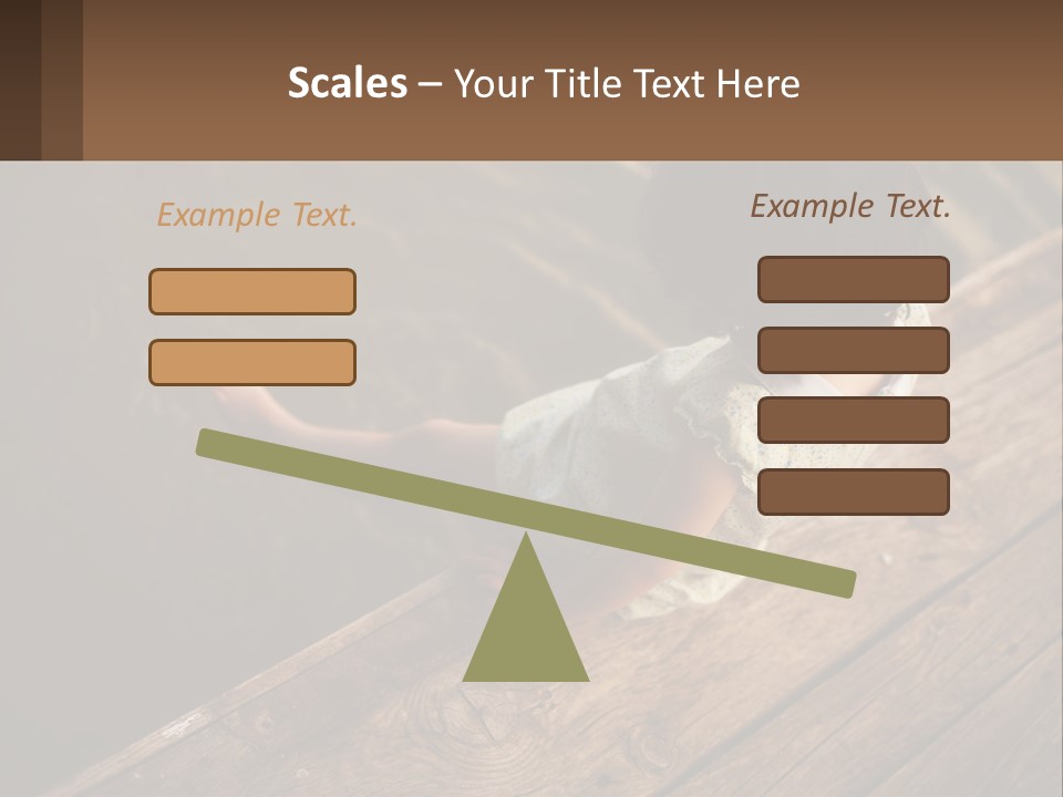 A Little Girl Sitting On A Dock Looking At The Water PowerPoint Template