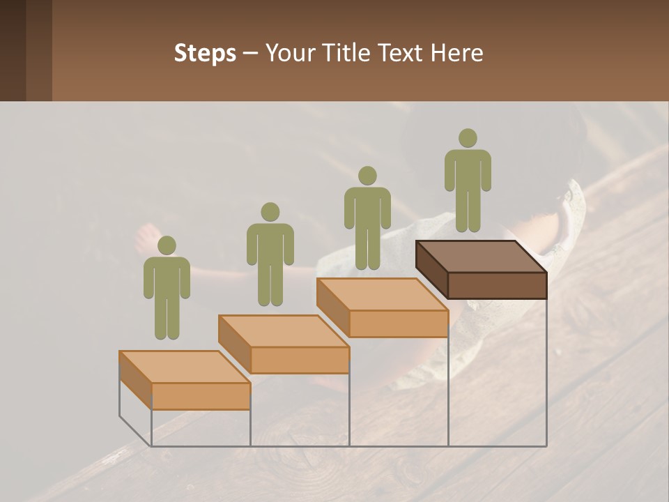 A Little Girl Sitting On A Dock Looking At The Water PowerPoint Template