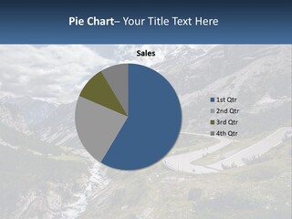 A Scenic View Of A Mountain With A River Running Through It PowerPoint Template