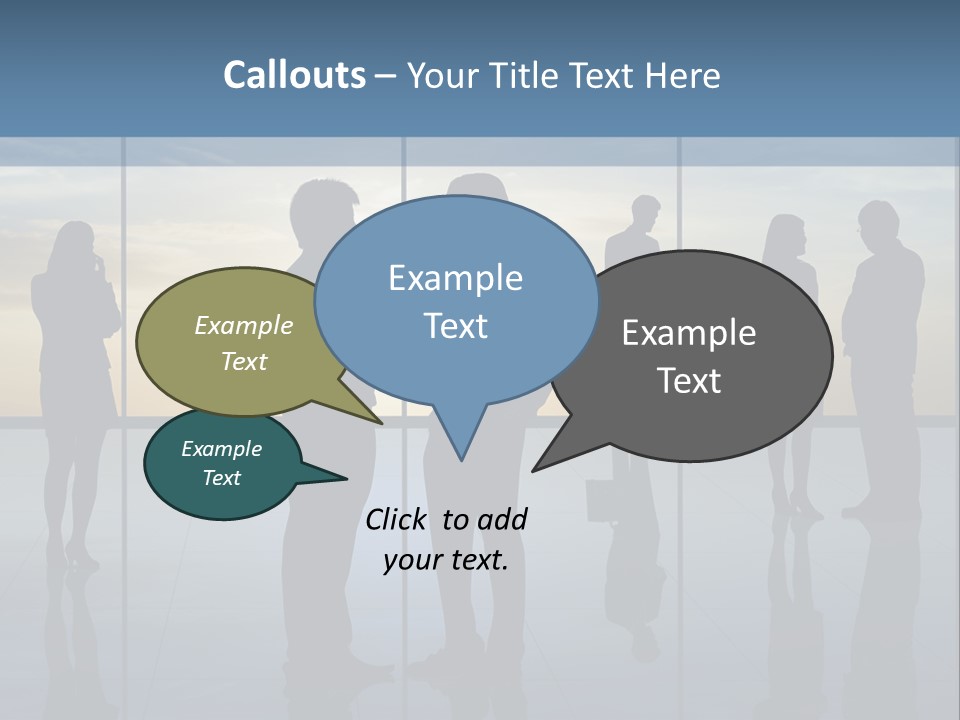 A Group Of People Standing In Front Of A Wall PowerPoint Template