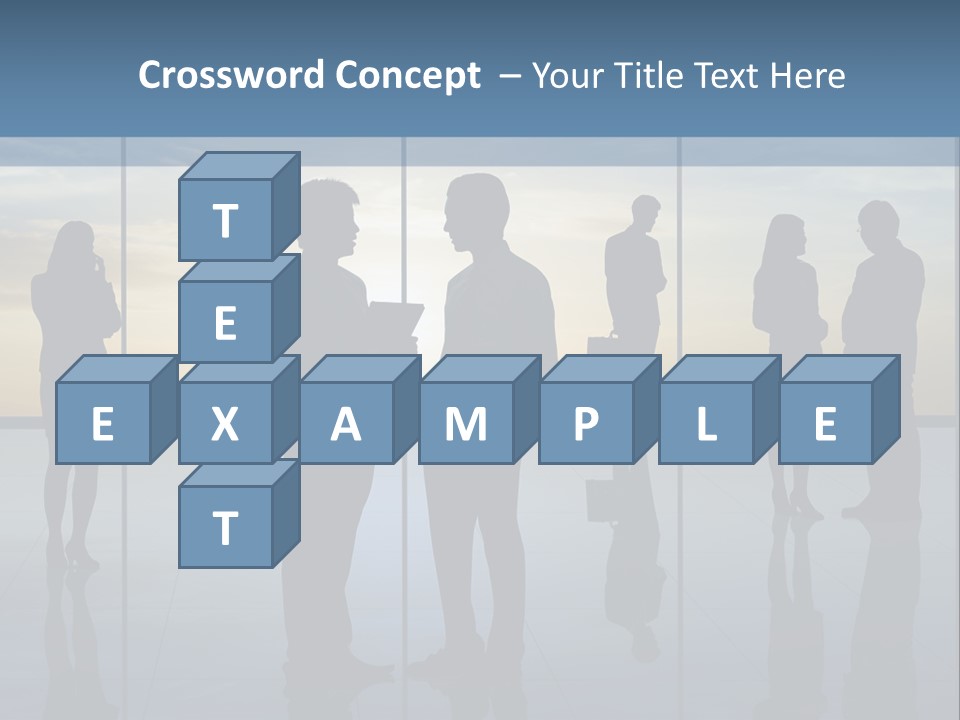 A Group Of People Standing In Front Of A Wall PowerPoint Template
