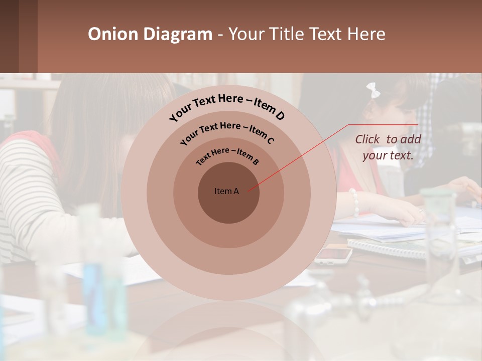 A Group Of People Sitting At A Table Writing PowerPoint Template