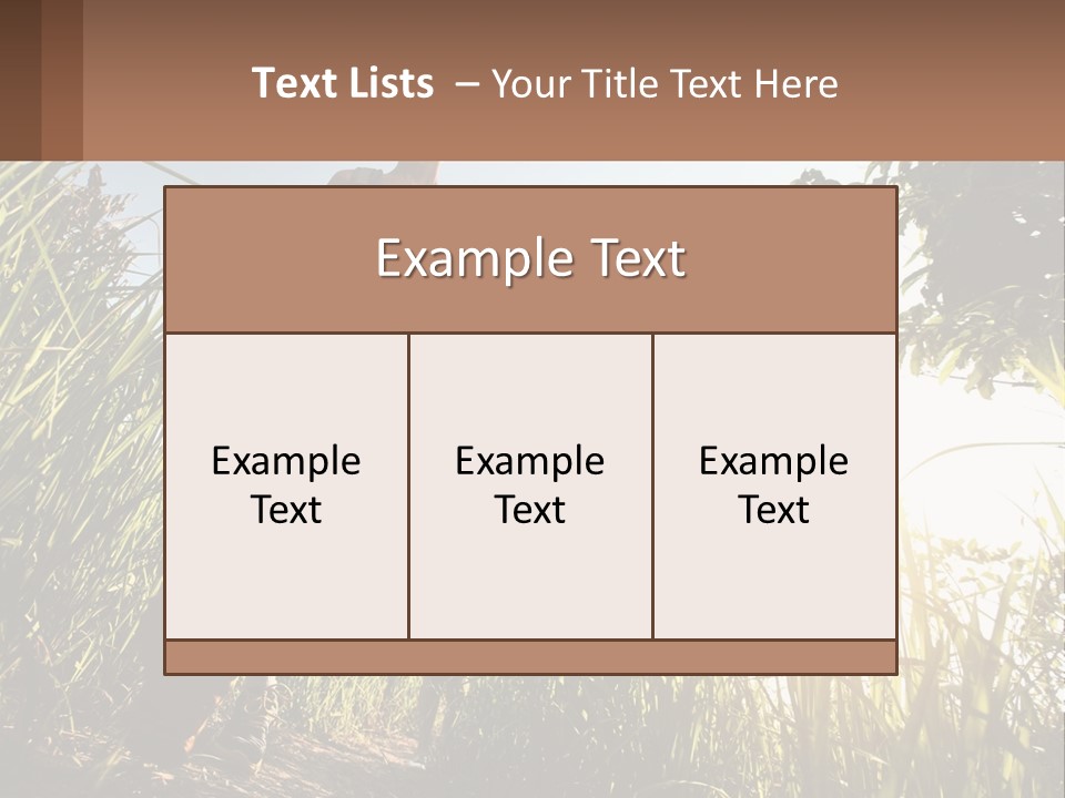 A Couple Of People Walking Through A Lush Green Field PowerPoint Template