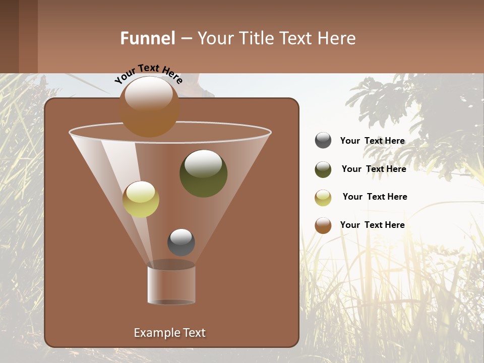 A Couple Of People Walking Through A Lush Green Field PowerPoint Template