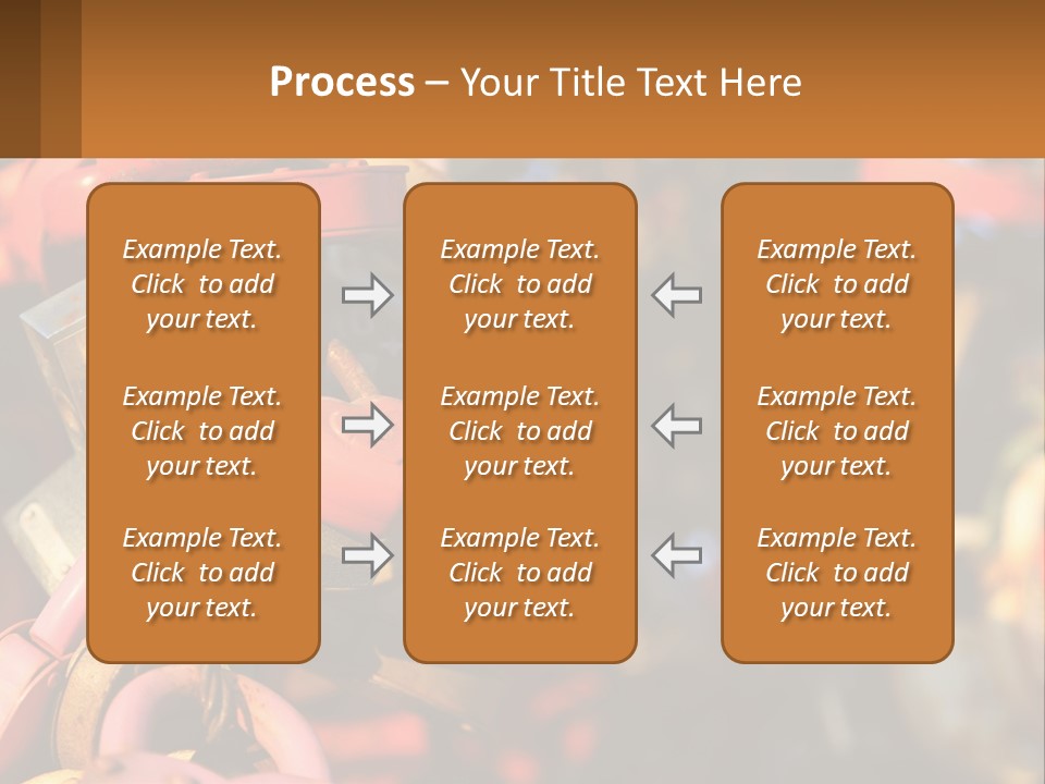 A Bunch Of Locks Are Attached To A Tree PowerPoint Template