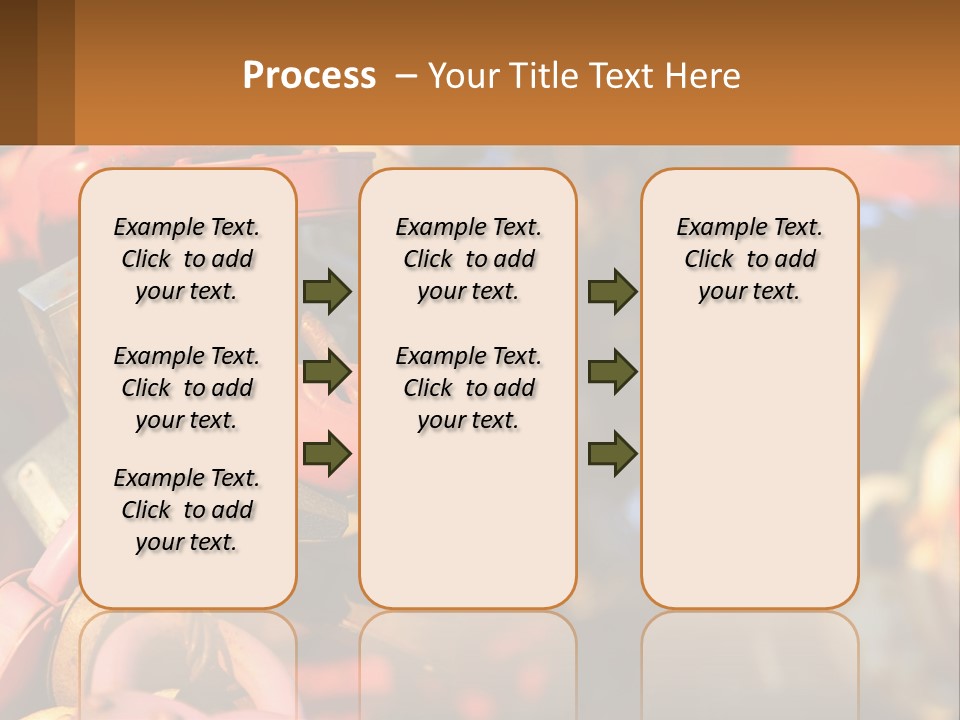 A Bunch Of Locks Are Attached To A Tree PowerPoint Template