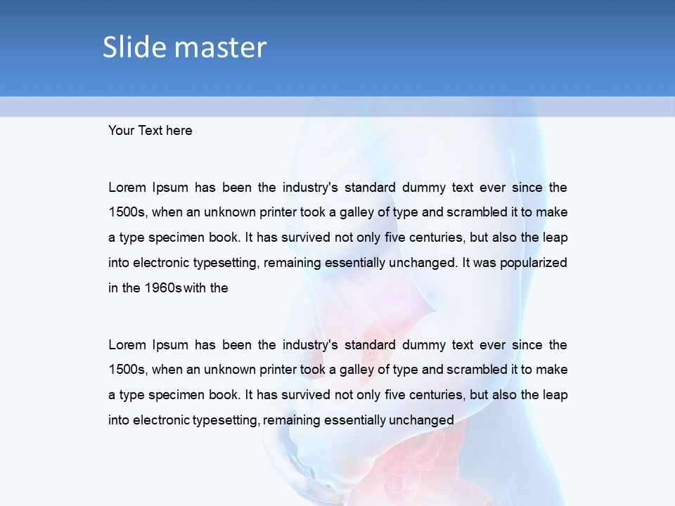A Man Holding His Stomach In Pain Powerpoint Presentation PowerPoint Template