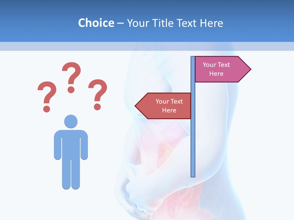A Man Holding His Stomach In Pain Powerpoint Presentation PowerPoint Template