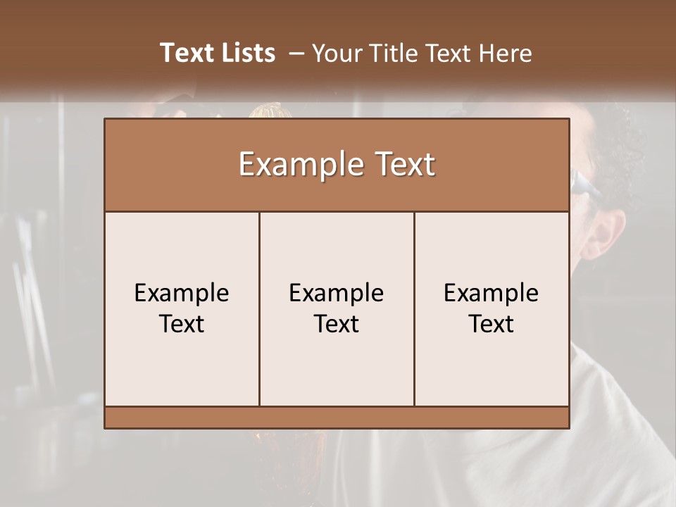 A Man Holding A Bottle Of Oil In His Hand PowerPoint Template
