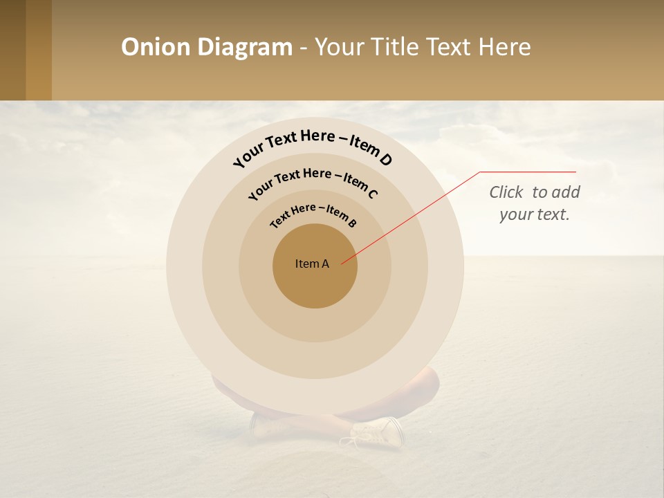A Woman Sitting On A Beach Drinking A Bottle Of Water PowerPoint Template