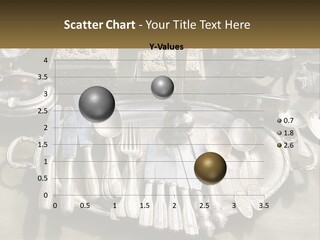 A Table Topped With Lots Of Silverware And Silverware PowerPoint Template