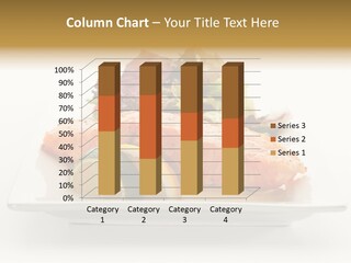 A Plate Of Salmon With A Side Of Salad PowerPoint Template