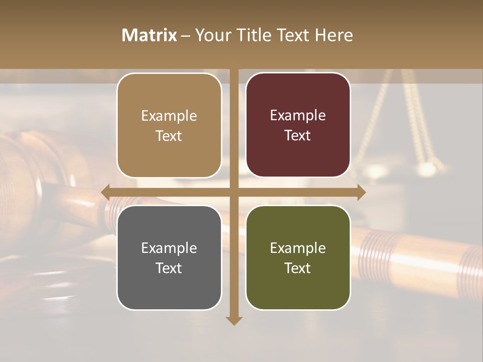 A Wooden Gaven Sitting On Top Of A Table Next To Books PowerPoint Template