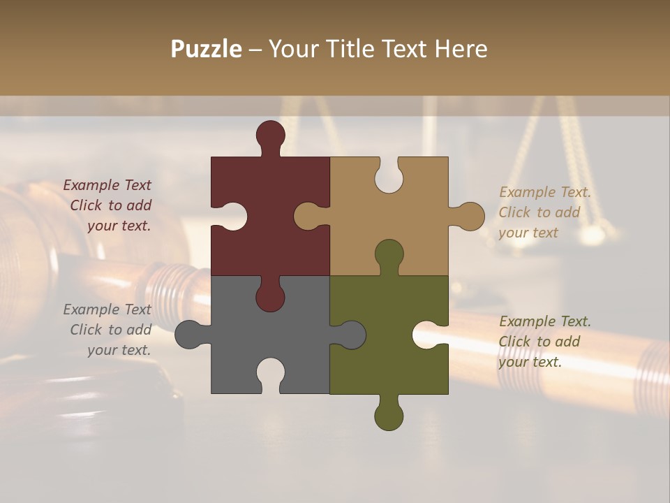 A Wooden Gaven Sitting On Top Of A Table Next To Books PowerPoint Template