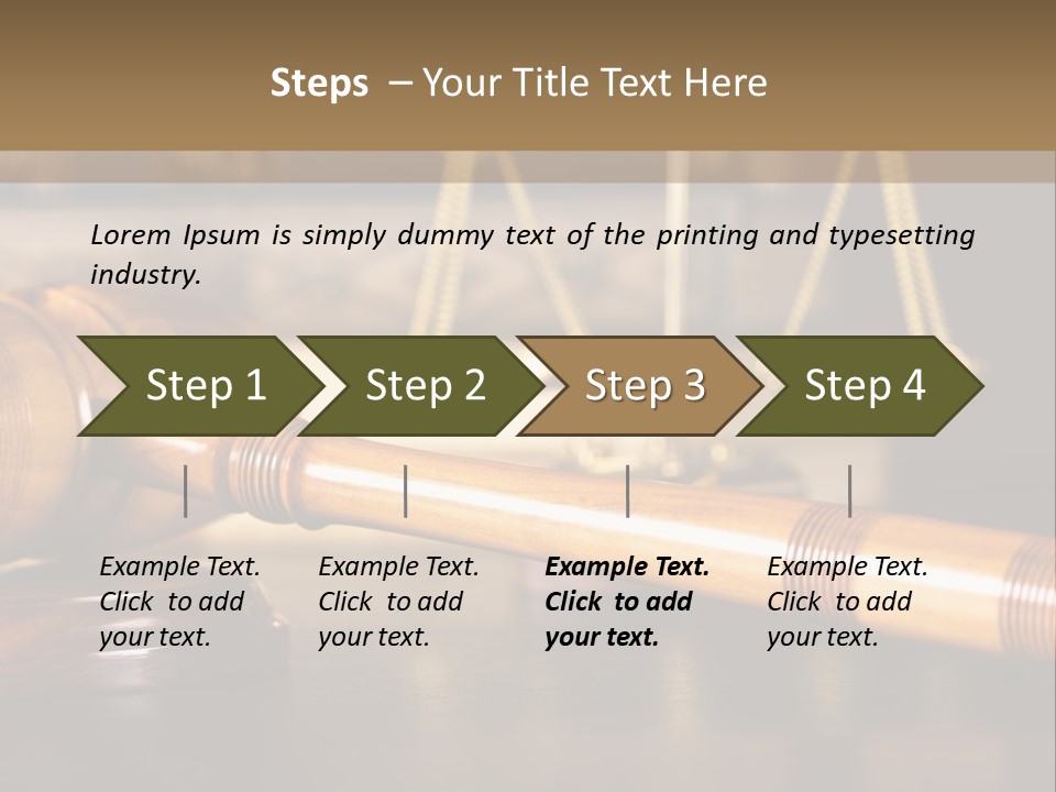 A Wooden Gaven Sitting On Top Of A Table Next To Books PowerPoint Template
