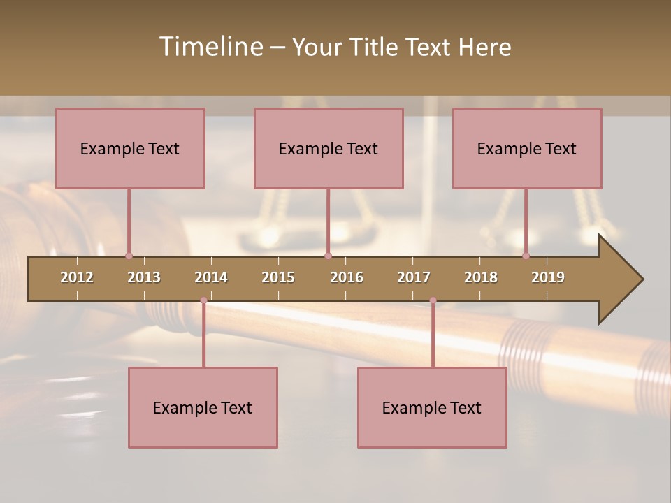 A Wooden Gaven Sitting On Top Of A Table Next To Books PowerPoint Template
