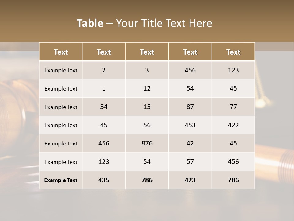 A Wooden Gaven Sitting On Top Of A Table Next To Books PowerPoint Template