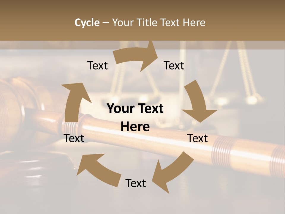 A Wooden Gaven Sitting On Top Of A Table Next To Books PowerPoint Template