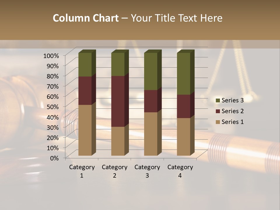 A Wooden Gaven Sitting On Top Of A Table Next To Books PowerPoint Template