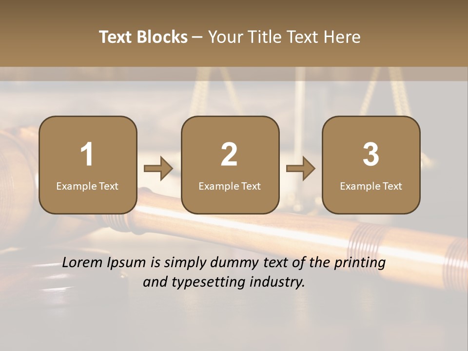 A Wooden Gaven Sitting On Top Of A Table Next To Books PowerPoint Template