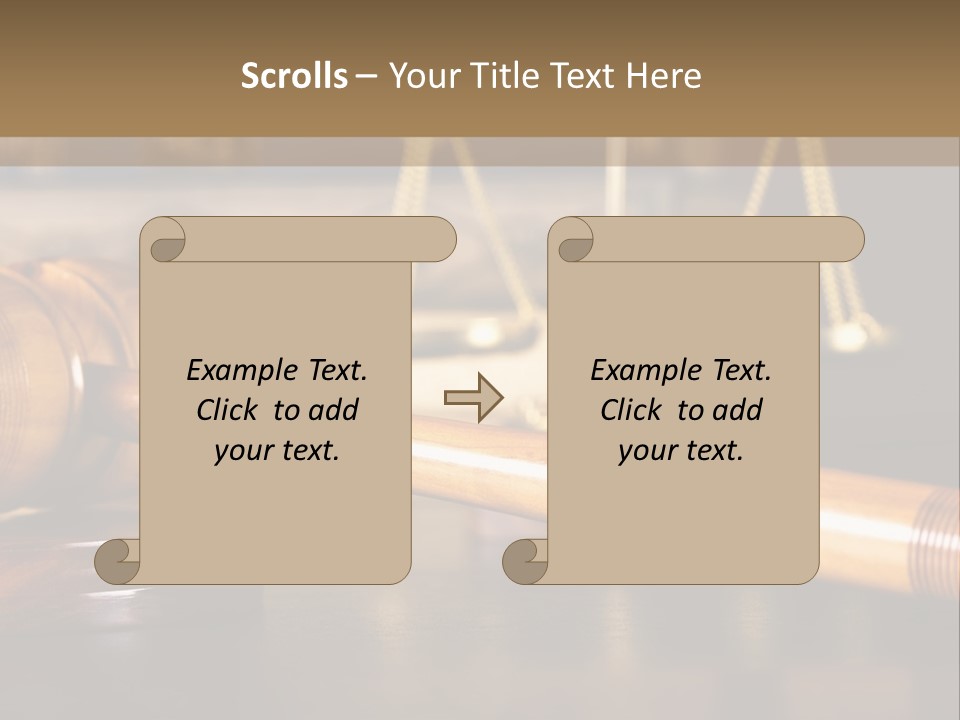 A Wooden Gaven Sitting On Top Of A Table Next To Books PowerPoint Template