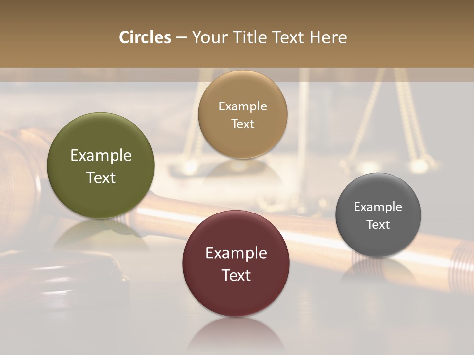 A Wooden Gaven Sitting On Top Of A Table Next To Books PowerPoint Template