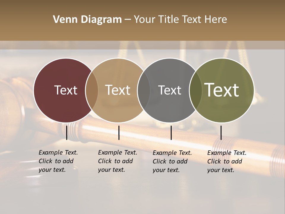 A Wooden Gaven Sitting On Top Of A Table Next To Books PowerPoint Template