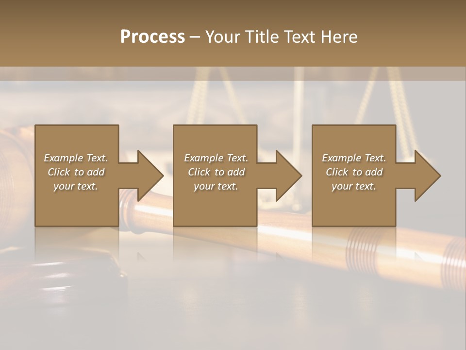 A Wooden Gaven Sitting On Top Of A Table Next To Books PowerPoint Template