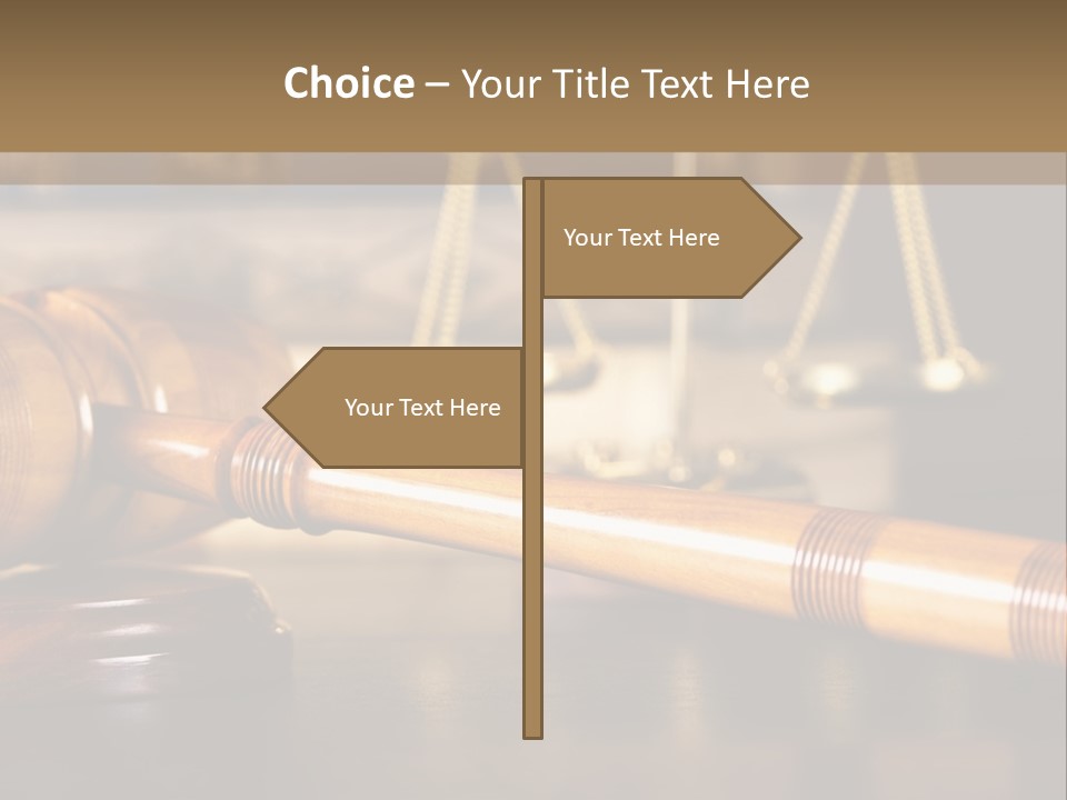A Wooden Gaven Sitting On Top Of A Table Next To Books PowerPoint Template