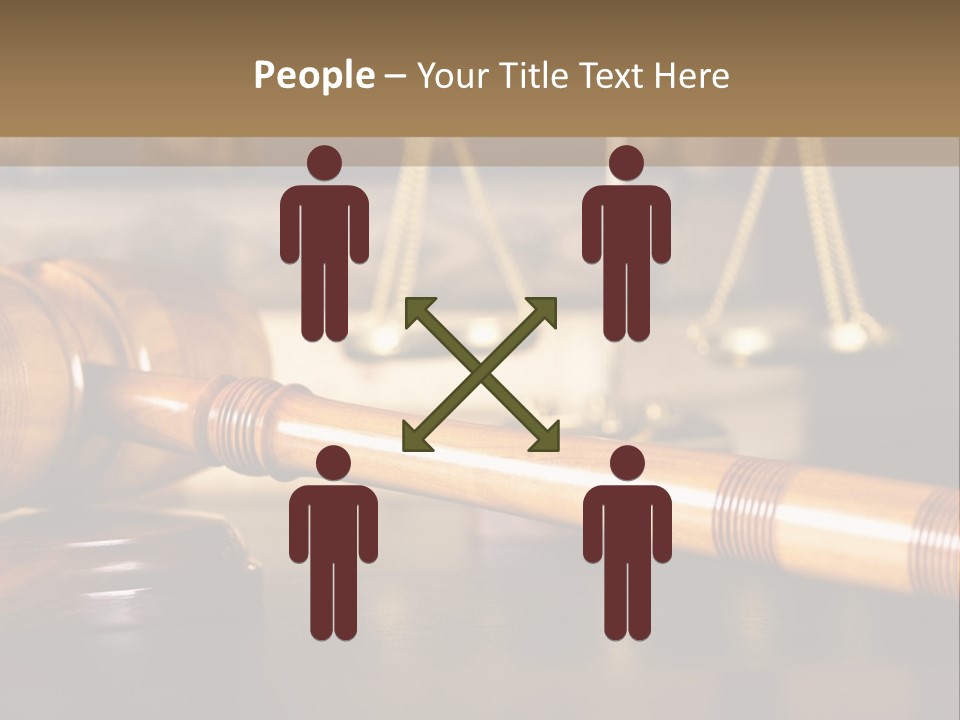 A Wooden Gaven Sitting On Top Of A Table Next To Books PowerPoint Template