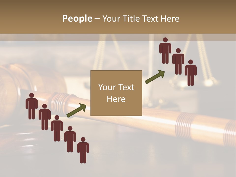 A Wooden Gaven Sitting On Top Of A Table Next To Books PowerPoint Template