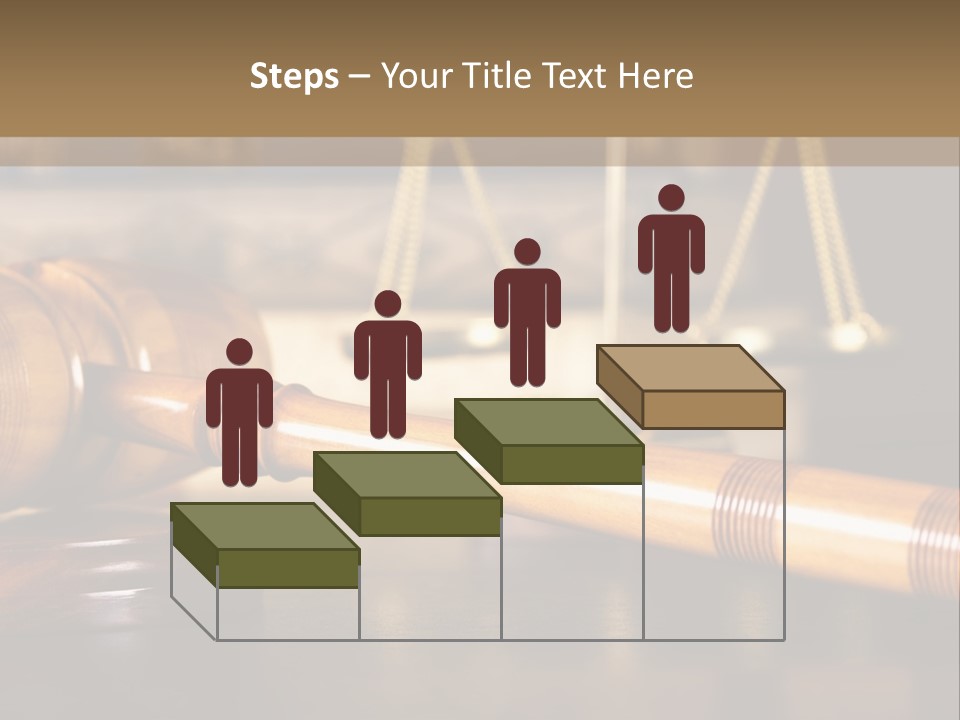 A Wooden Gaven Sitting On Top Of A Table Next To Books PowerPoint Template