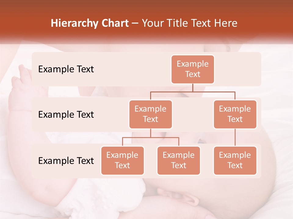 A Woman Kissing A Baby On The Cheek PowerPoint Template