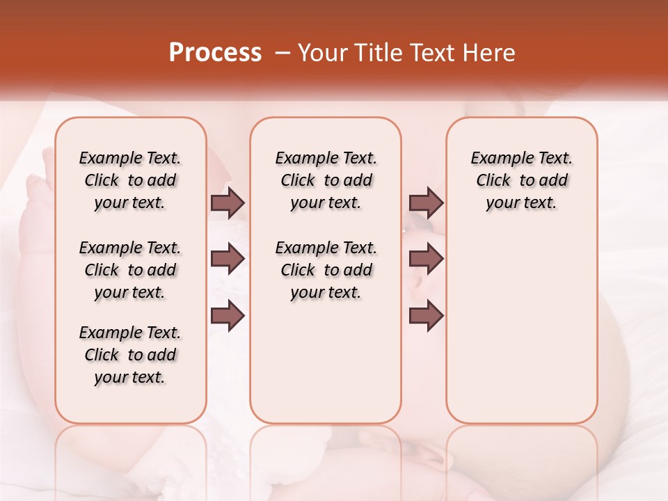 A Woman Kissing A Baby On The Cheek PowerPoint Template