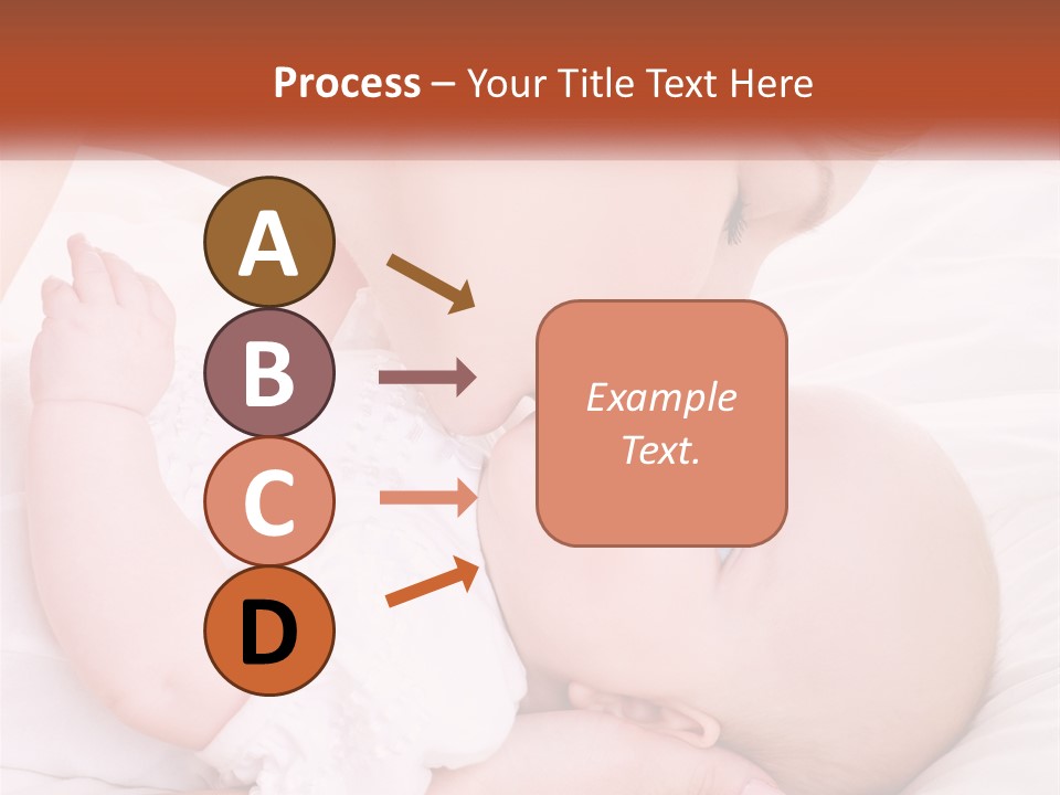 A Woman Kissing A Baby On The Cheek PowerPoint Template