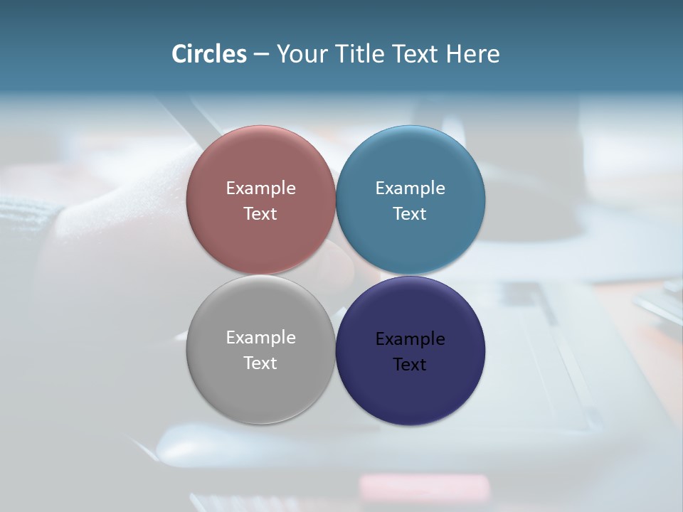 A Person Writing On A Piece Of Paper With A Pen PowerPoint Template