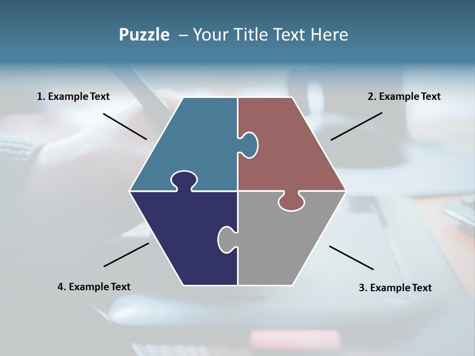 A Person Writing On A Piece Of Paper With A Pen PowerPoint Template