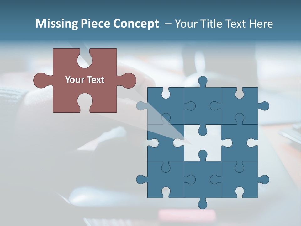 A Person Writing On A Piece Of Paper With A Pen PowerPoint Template
