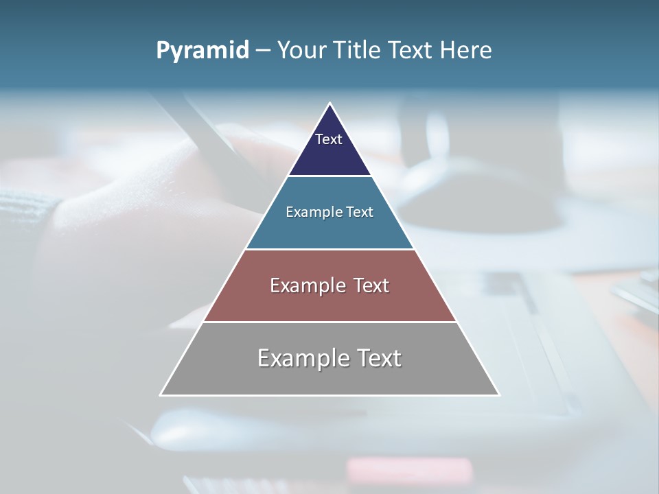 A Person Writing On A Piece Of Paper With A Pen PowerPoint Template