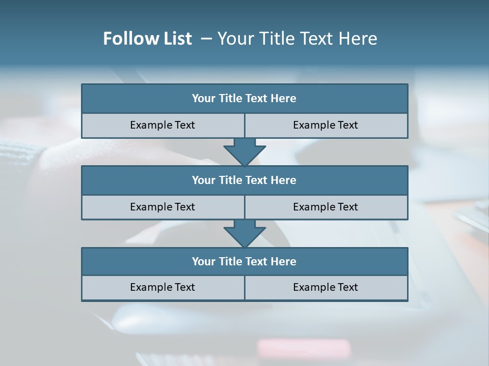 A Person Writing On A Piece Of Paper With A Pen PowerPoint Template