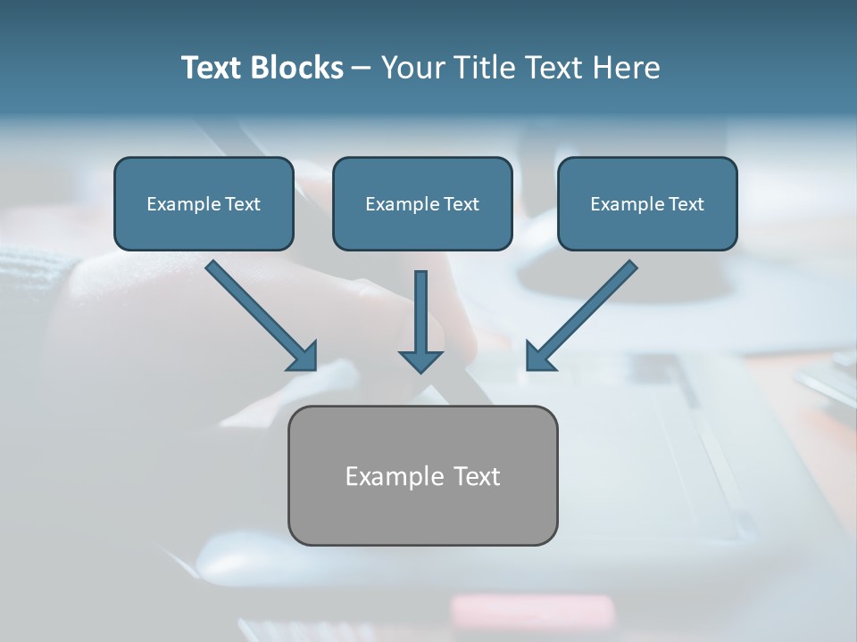 A Person Writing On A Piece Of Paper With A Pen PowerPoint Template