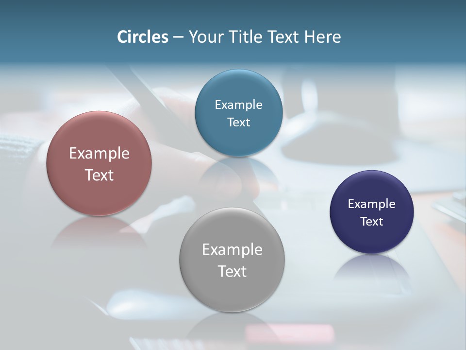 A Person Writing On A Piece Of Paper With A Pen PowerPoint Template