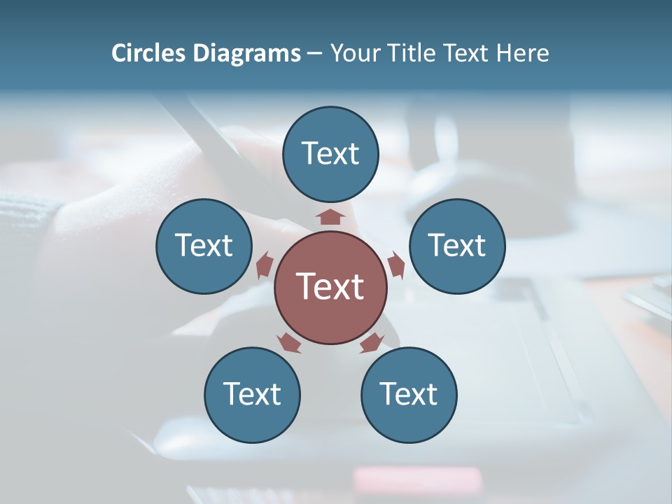 A Person Writing On A Piece Of Paper With A Pen PowerPoint Template