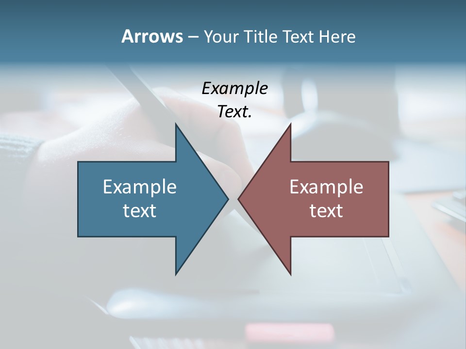 A Person Writing On A Piece Of Paper With A Pen PowerPoint Template