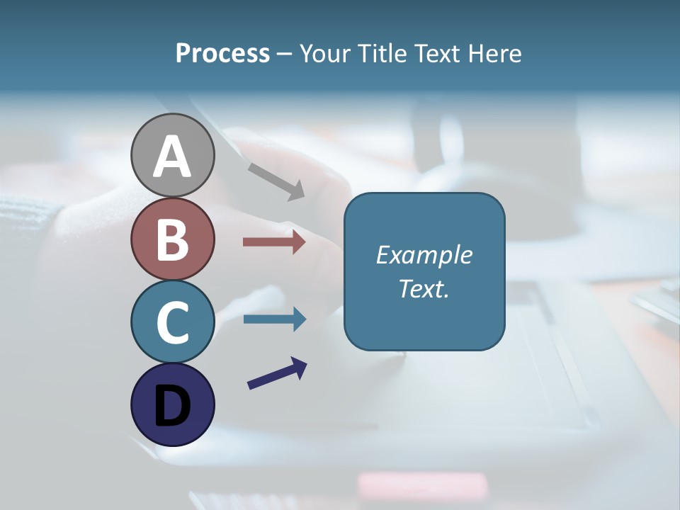 A Person Writing On A Piece Of Paper With A Pen PowerPoint Template