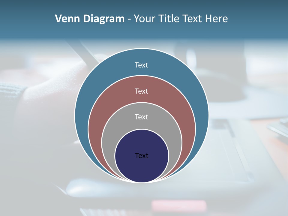 A Person Writing On A Piece Of Paper With A Pen PowerPoint Template