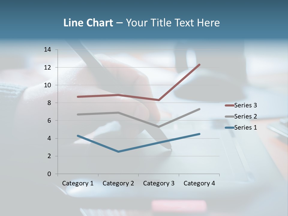 A Person Writing On A Piece Of Paper With A Pen PowerPoint Template