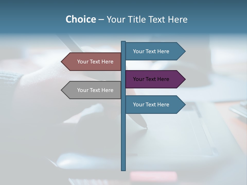 A Person Writing On A Piece Of Paper With A Pen PowerPoint Template