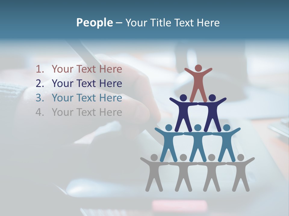 A Person Writing On A Piece Of Paper With A Pen PowerPoint Template